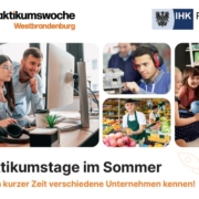 Plakat Praktikumswoche Westbrandenburg