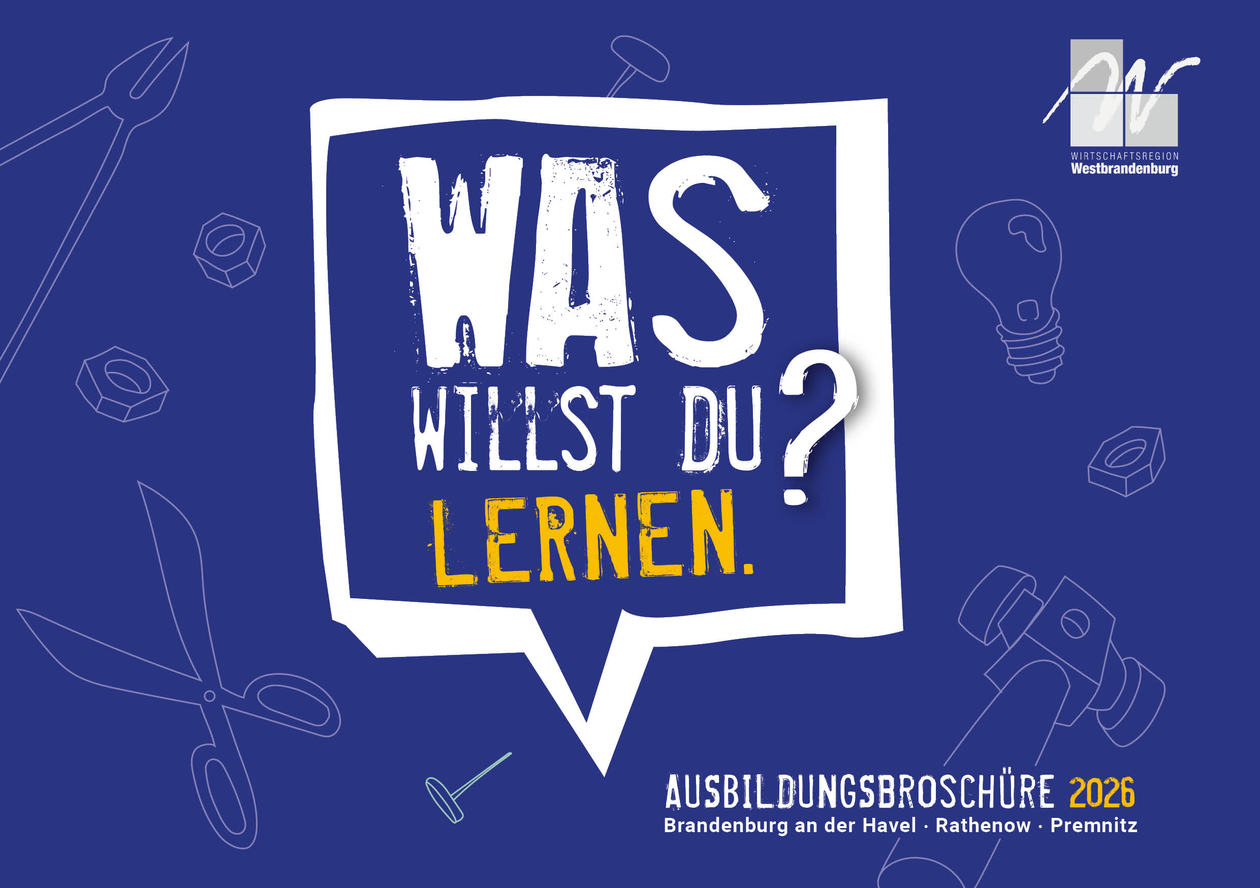 Cover Ausbildungsbroschüre 2026
