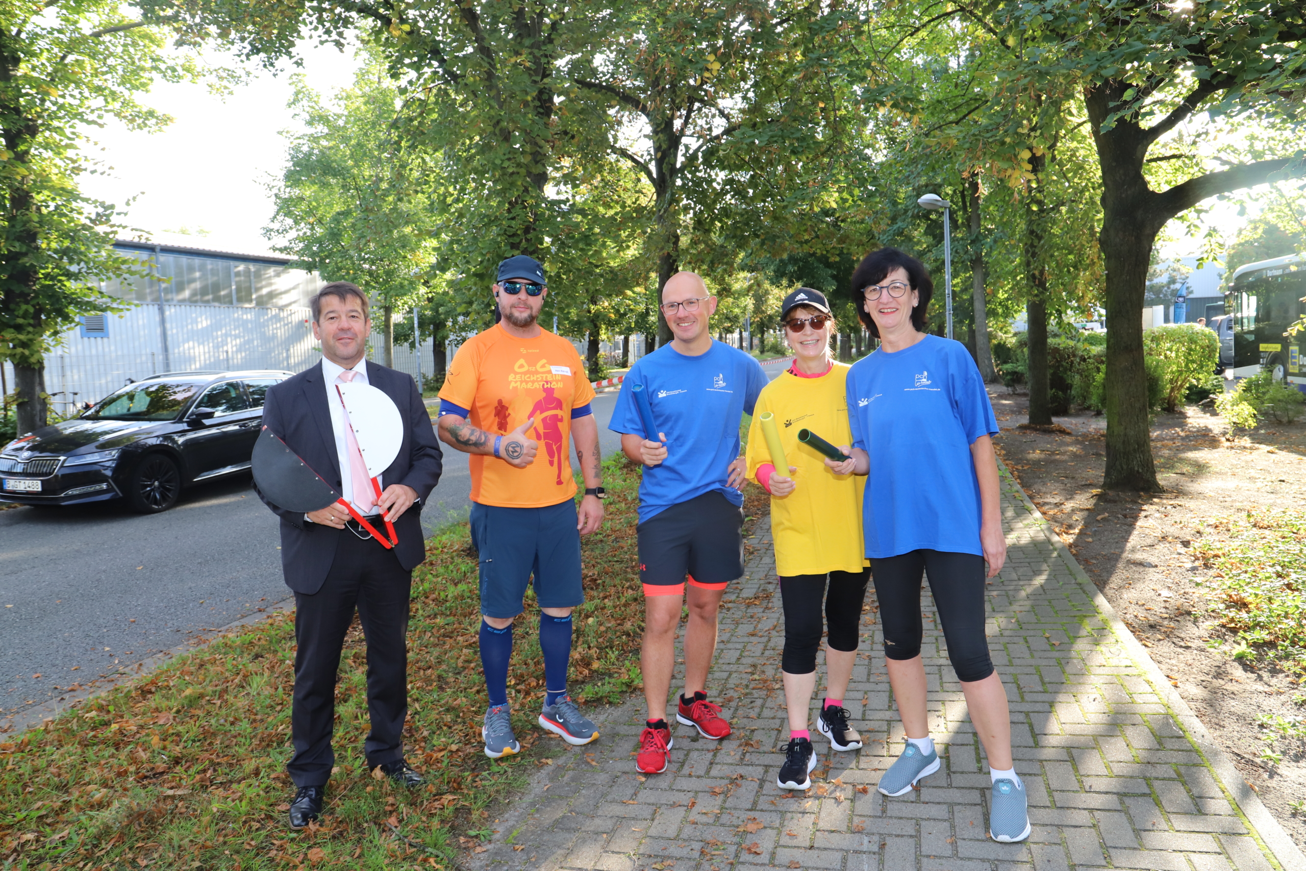 Startschuss Reichstein-Marathon