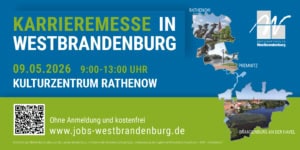 Flyer zur Karrieremesse am 09.05.2026