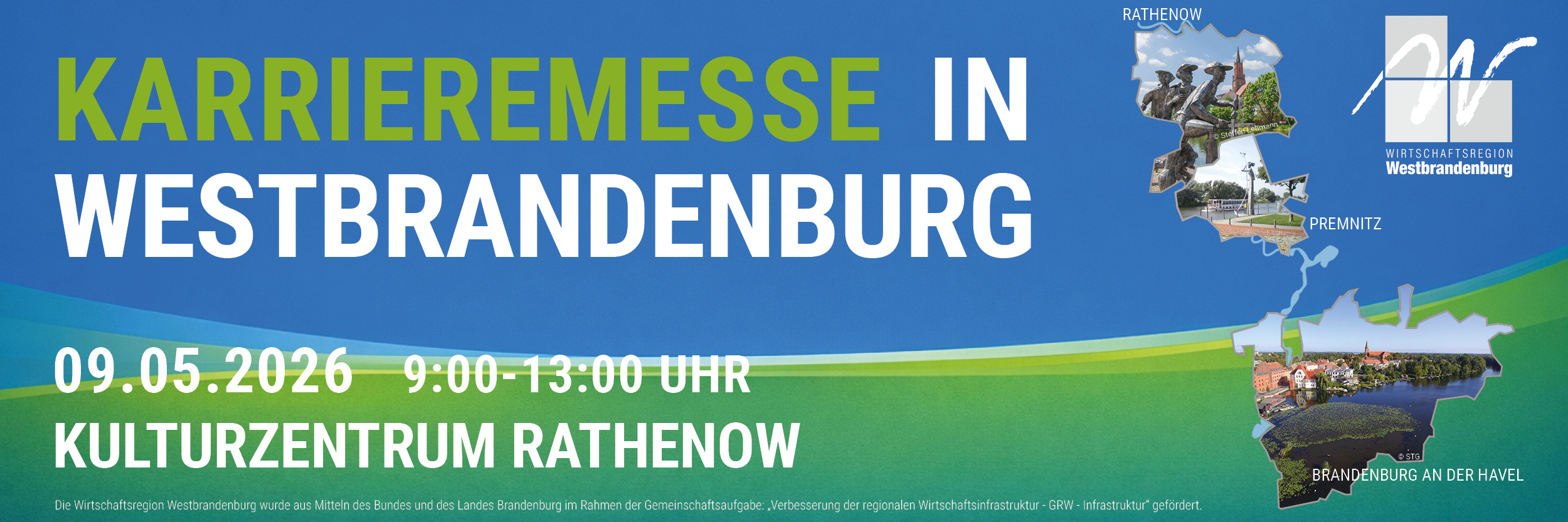 Signatur-Banner der Karrieremesse 2026