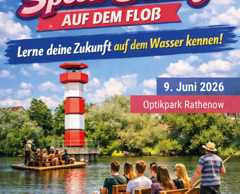 Flyer für das Azubi-Speed-Dating im Optikpark Rathenow