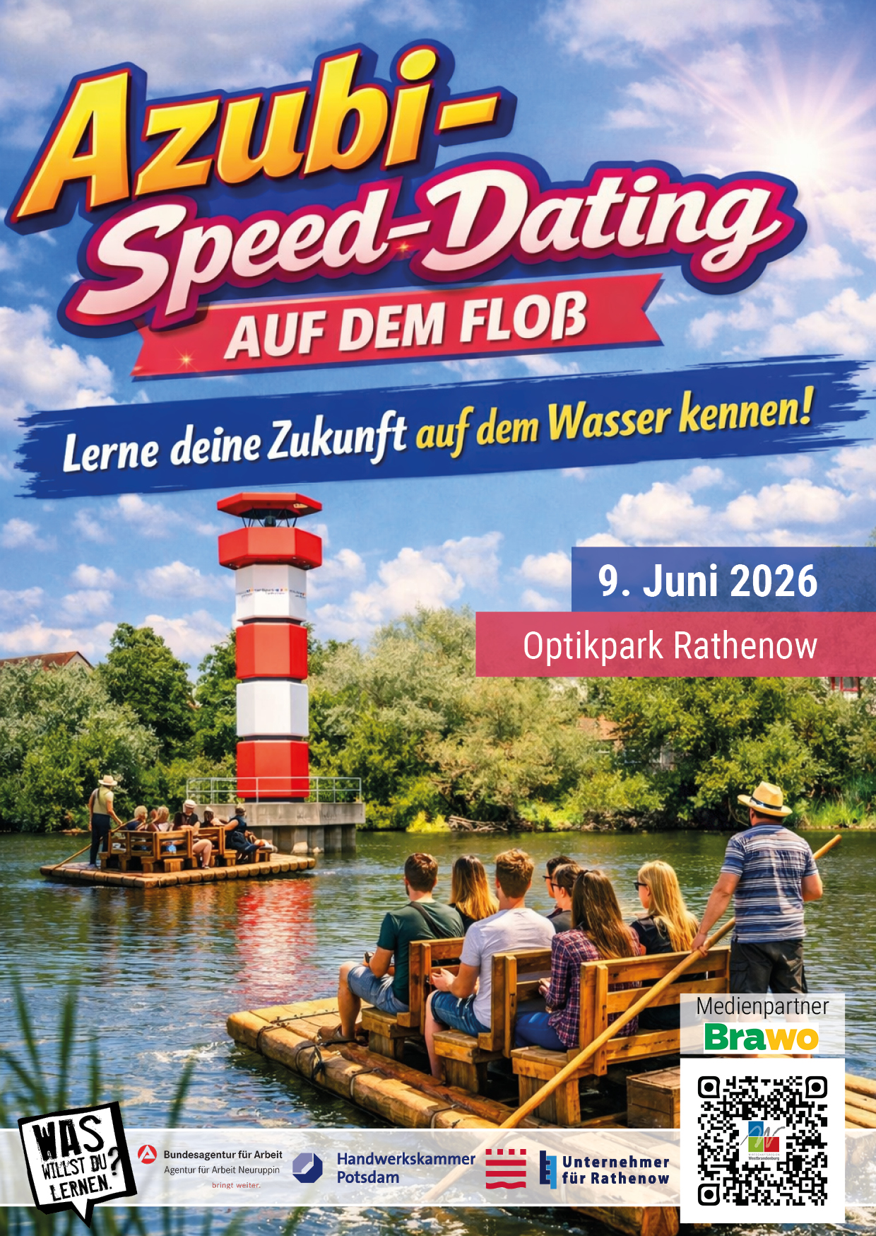 Flyer_ASD_Floss_2026_Postkartenformat Flyer für das Azubi-Speed-Dating im Optikpark Rathenow