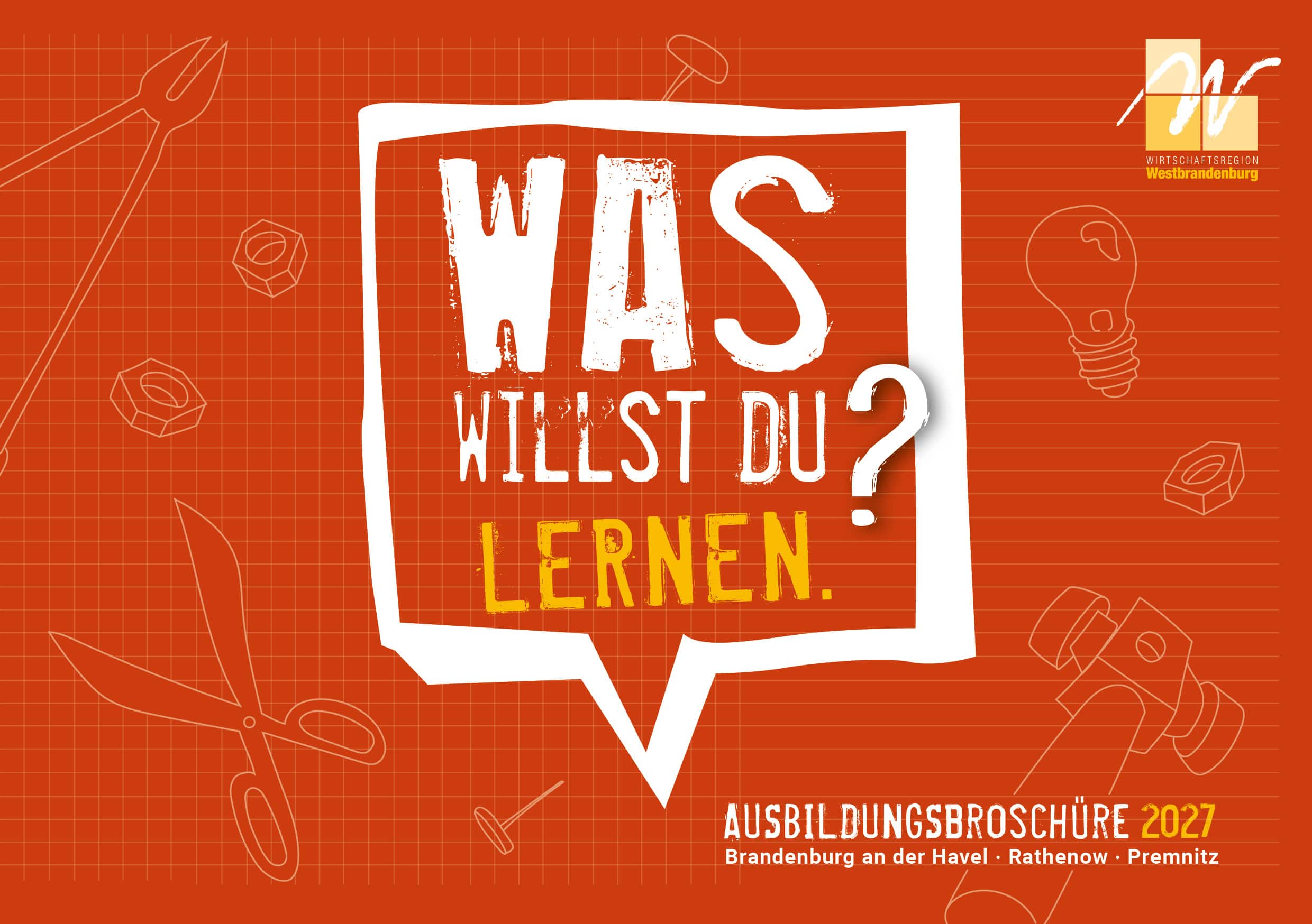 Cover_Ausbildungsbroschuere_2027_rot Cover der Ausbildungsbroschüre 2027 in rot