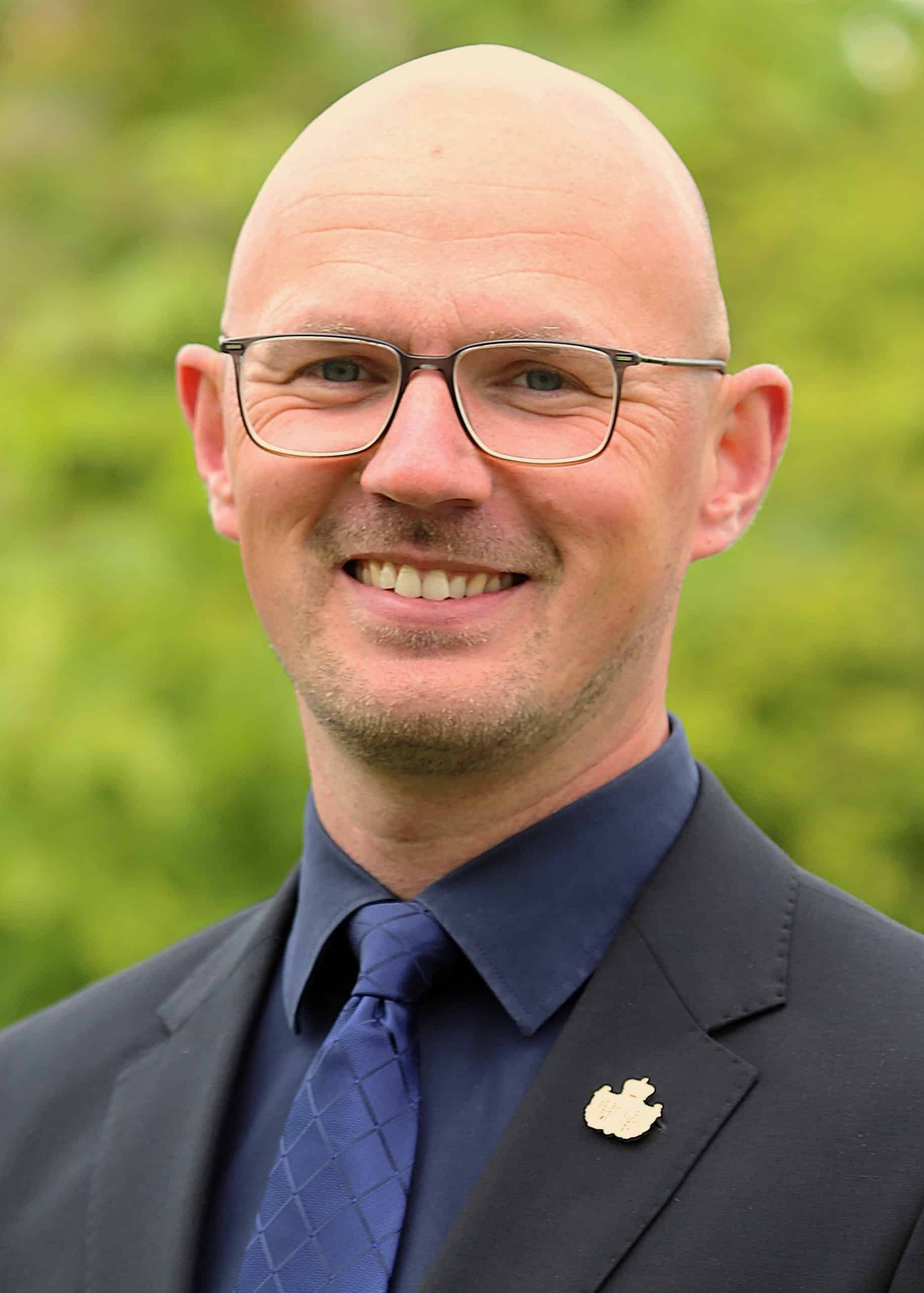 Porträt Daniel Keip1a © Stadt Brandenburg an der Havel - René Paul-Peters Porträt vom Oberbürgermeister der Stadt Brandenburg an der Havel, Daniel Keip